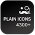 PLAIN ICONS APEX/NOVA/ADW/GO4.0.0