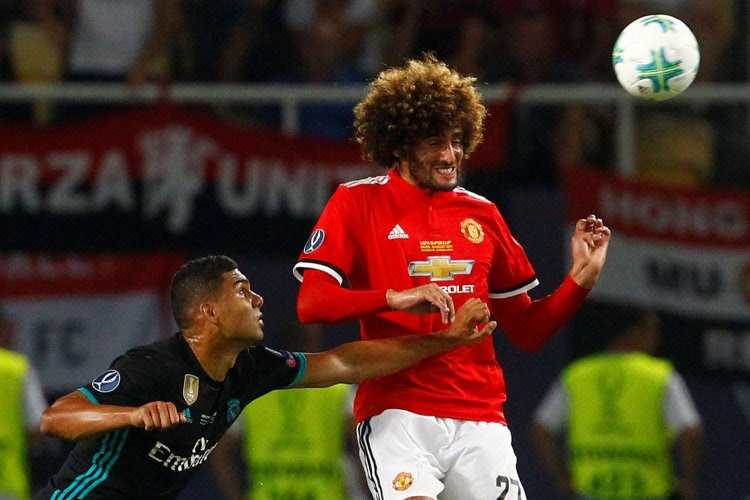 Fellaini s'amuse de sa surprenante photo