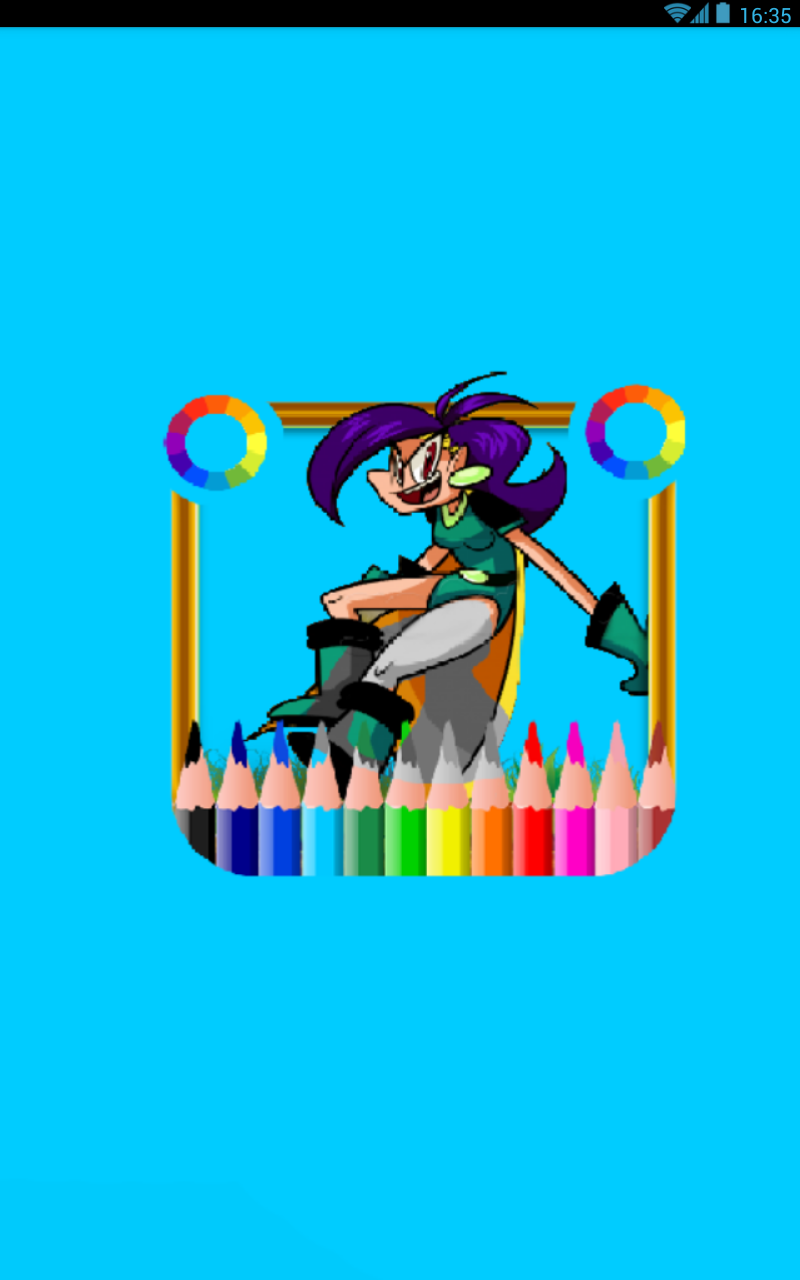 Coloring Cartoon Magiswords Screen 3