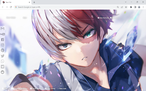 Fond d'écran Shoto Todoroki