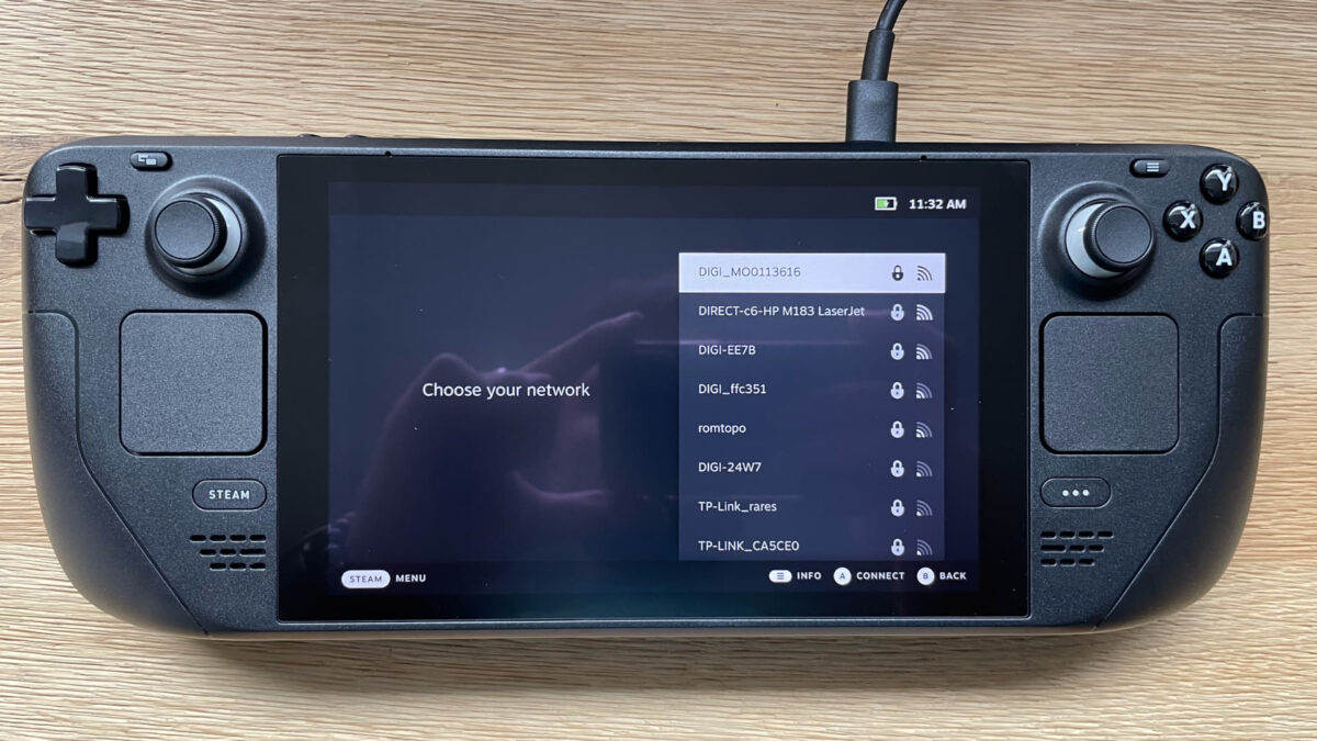 Steam Deck Wifi Settings