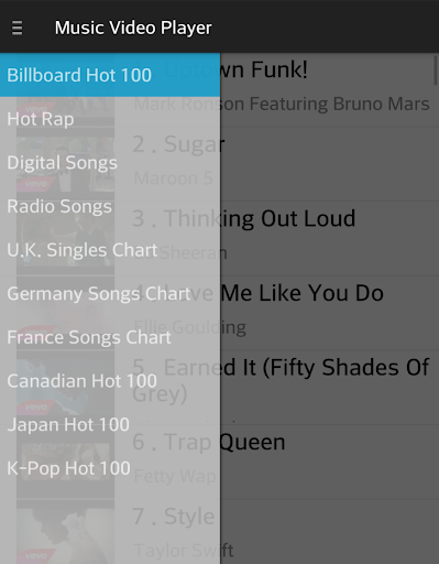 Music Chart Player-Billboard