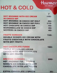 Havmor menu 2