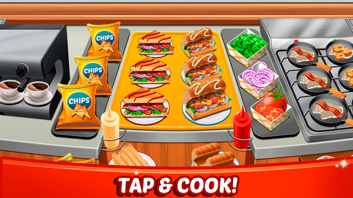 Télécharger Gratuit Aliments Fever - jeux de cuisine & Restaurant APK MOD (Astuce) screenshots 4