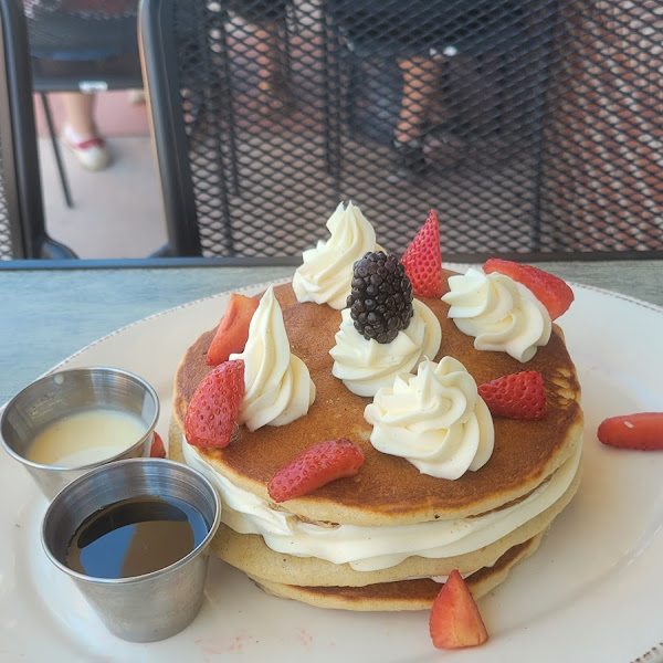 Gluten-Free Pancakes at West Main Taproom + Grill