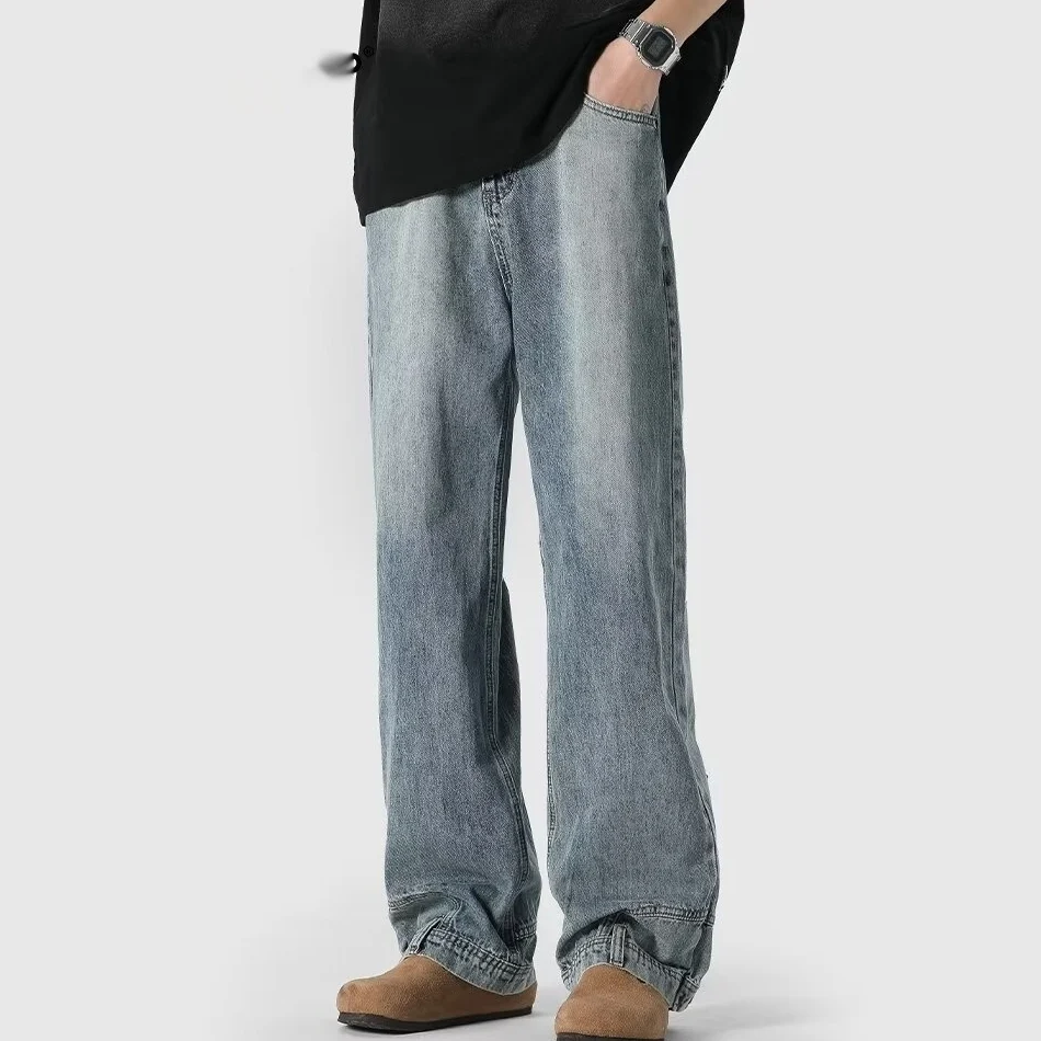 Jeans Retro High Street per Coppie Pantaloni Niche Comodi e alla Moda Perfetti per un look casual e di tendenza Ideali per coppie