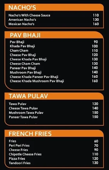 Siddhivinayak Food Corner menu 