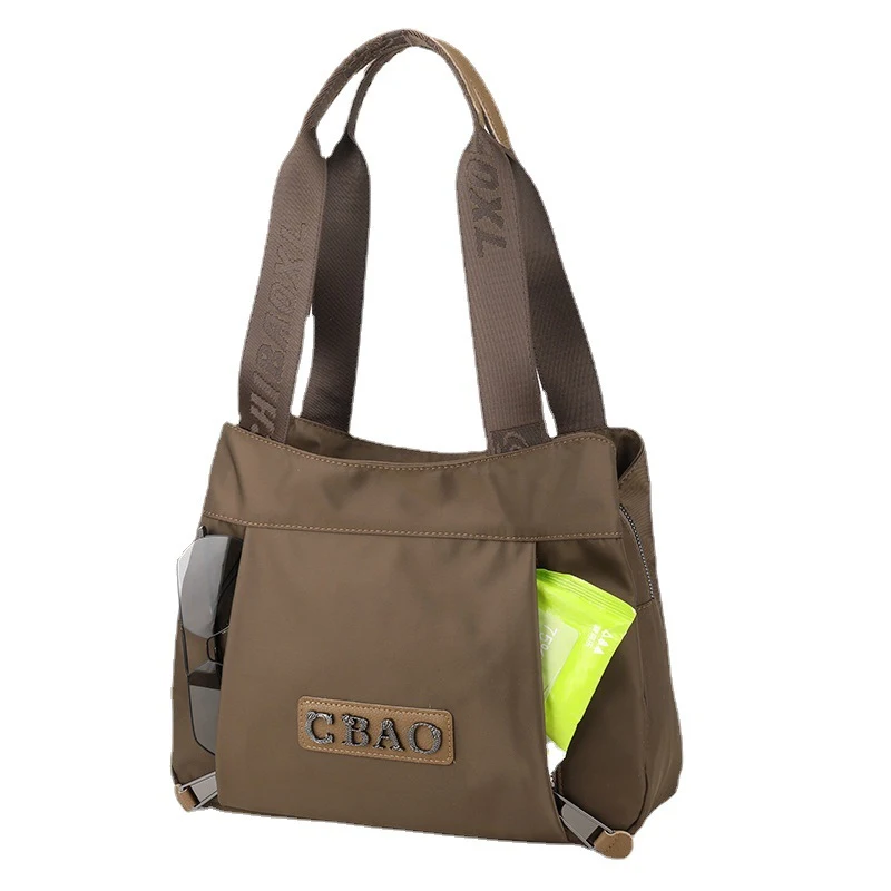 Oxford Cloth Tote Schoudertas voor Laptops, Ruim en Duurzaam, Ideaal voor Werk en Reizen, Stijlvol Ontwerp en Functioneel Gebruik