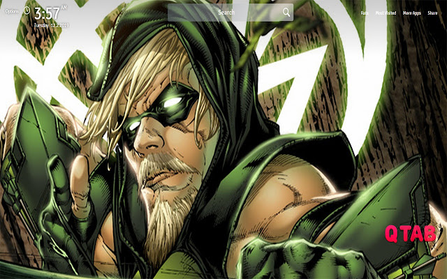 Green Arrow Wallpapers Theme New Tab