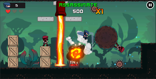 Sling Ninja - Physics Puzzle Games