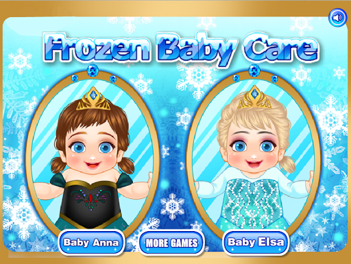 Baby Elsa and Anna