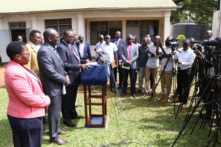 The governor said it is high time Busia county staff should change their attitude towards work and deliver for the residents of the border county. Picture taken on September 8, 2022.