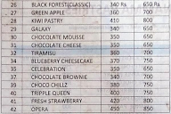 Namma Pastries menu 2