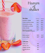 Heaven Of Shakes menu 1