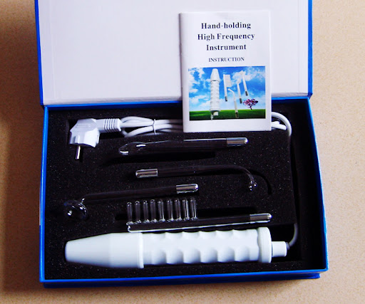 Title 2, Portable High Frequency Beauty Instrument Elect...
