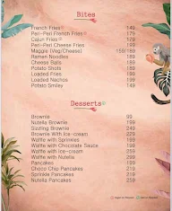 Green Grotto Bistro menu 1