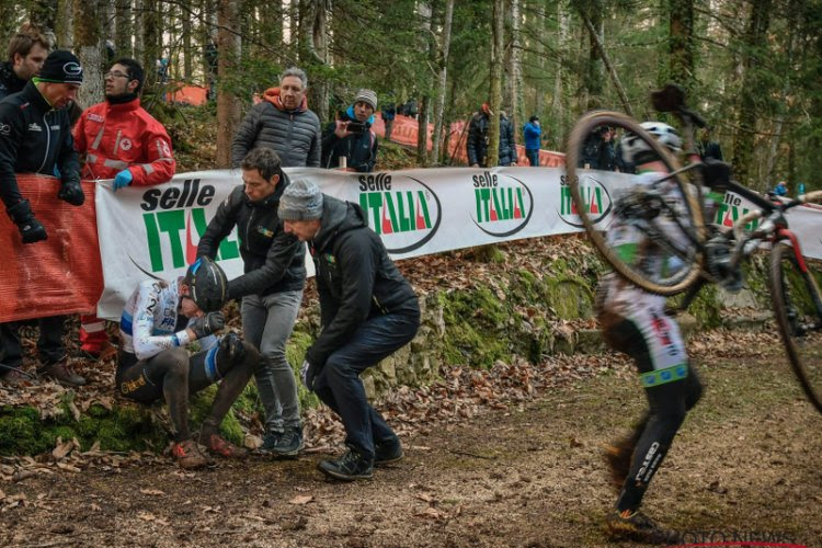 Van Aert baalt: "Toon had de Nederlanders pijn kunnen doen"