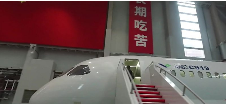 China's Comac company says it plans to produce 150 C919s annually in five years