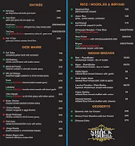 Shock 90 Bar And Eatery menu 2