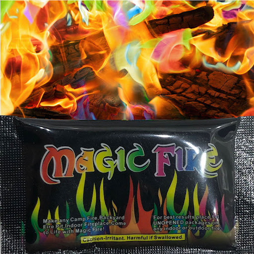 Title 2, Magic Flame Pink! Colorful color-changing party...