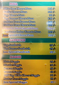 Pizza On Weels & More menu 2