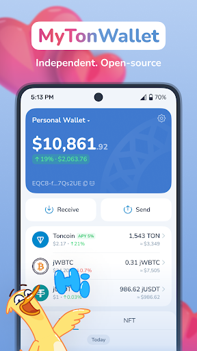 Screenshot MyTonWallet • TON Wallet