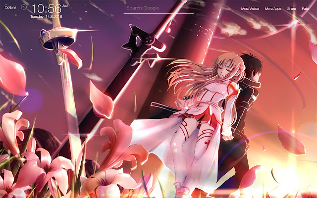 Sword Art Online Wallpapers FullHD New Tab