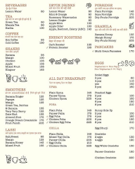 Sehat Cafe menu 3