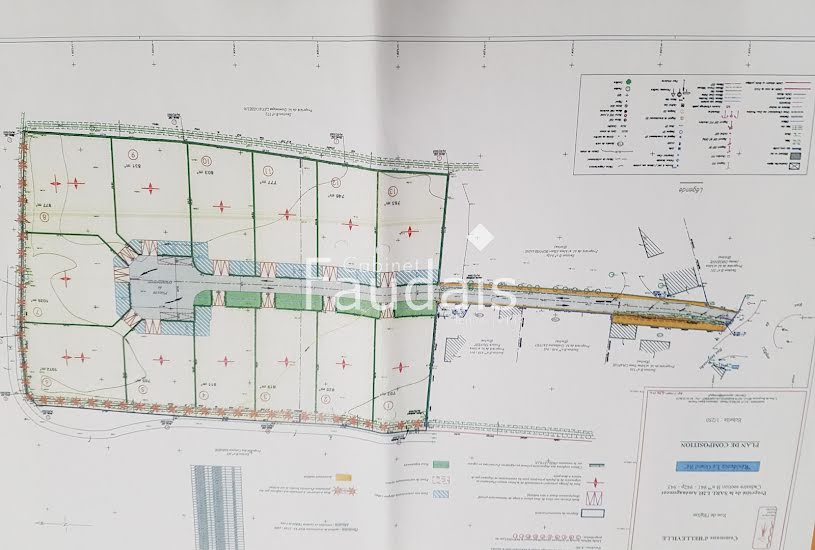  Vente Terrain à bâtir - 746m² à Helleville (50340) 