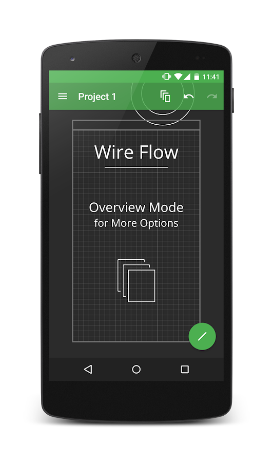    Wire Flow Wireframe Design- screenshot  