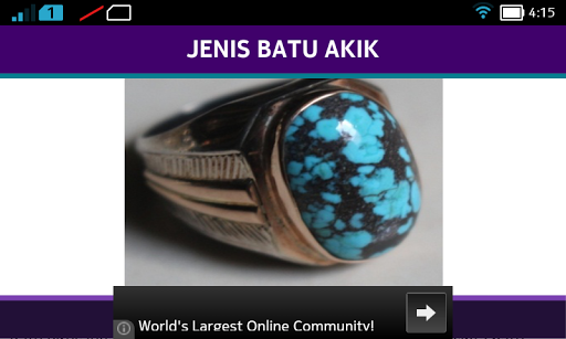 Jenis Batu Akik