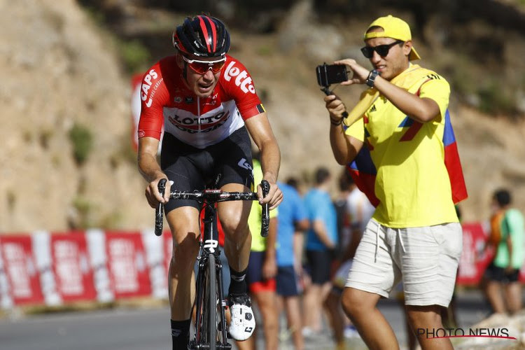 Lotto Soudal-Belg onzeker voor vervolg Vuelta: "Op de foute plek op het foute moment"