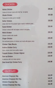 Hotel Devi Grand menu 3