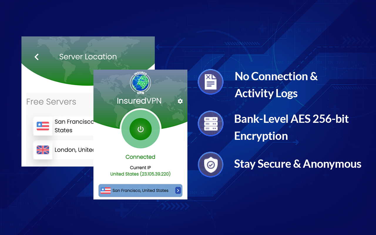 Free VPN for Chrome - VPN Proxy InsuredVPN Preview image 4