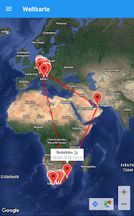 MyJourneys: Travel Diary & Tracker Screenshot