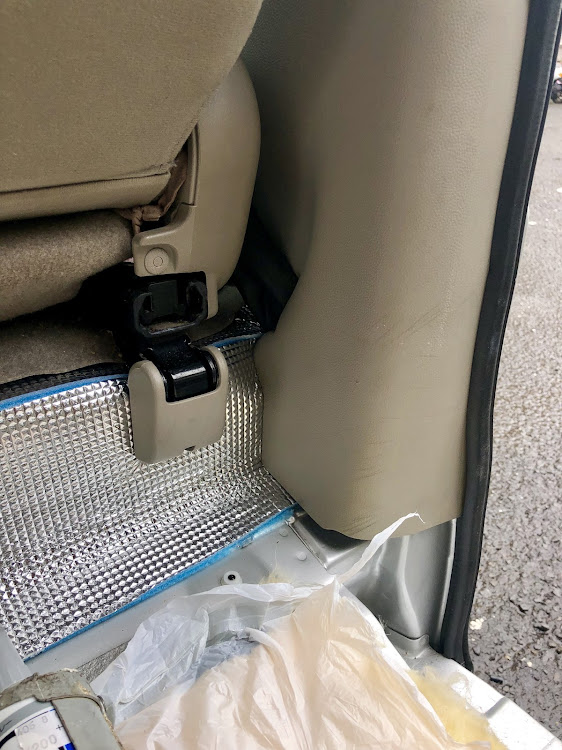 エブリイバンのDIY・静音化・断熱施工に関するカスタム事例の投稿画像7枚目