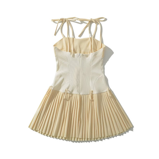 Title 15, Pure Desire Elegant Stitching Suspenders Dress ...