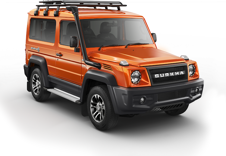 Inspired by the Mercedes G Wagen, the Gurkha four-seater SUV is aimed at serious off-roading enthusiasts. Picture: SUPPLIED