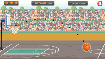 Basketball shoot - ball game Screenshot