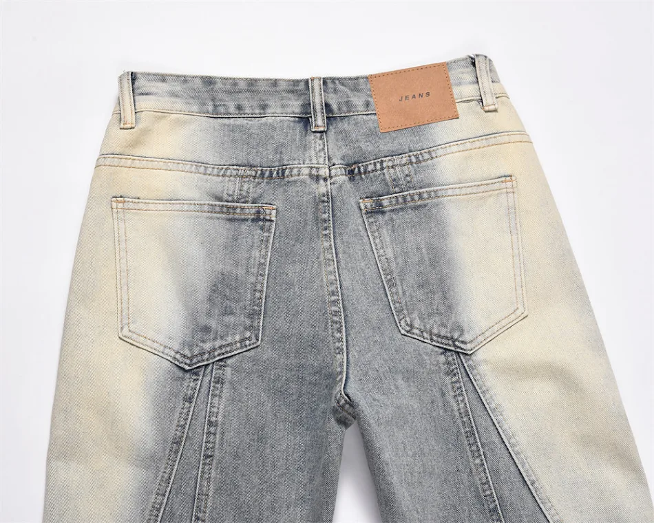 Washed And Worn Inkjet Loose Jeans Heren. De perfecte losse jeans voor mannen die comfort en een casual, stijlvolle look willen. Ideaal voor dagelijks gebruik.