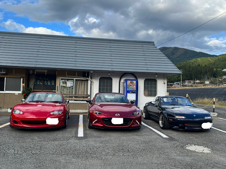ロードスターの知多半島ツーリング２日目・Funky Roadster Club・やっぱり飲むよね…・車種名エンブレムは有り派に関するカスタム事例の投稿画像10枚目