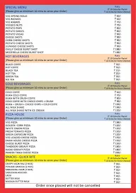 Princess Cafee menu 6