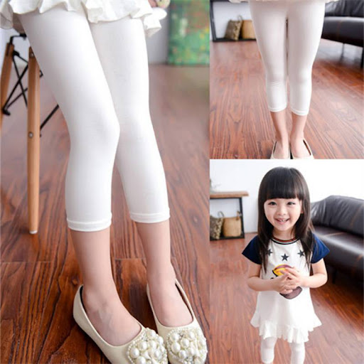 Title 3, Girls Thin Korean Summer Modal Leggings, breat...