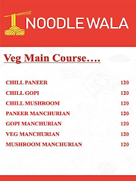 Noodle Wala menu 3