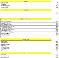 Fuel Juice & Pasta Bar menu 1