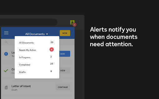 Docusign eSignature for Chrome