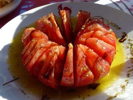 Food, Court, Tomato, Sliced, Spanish