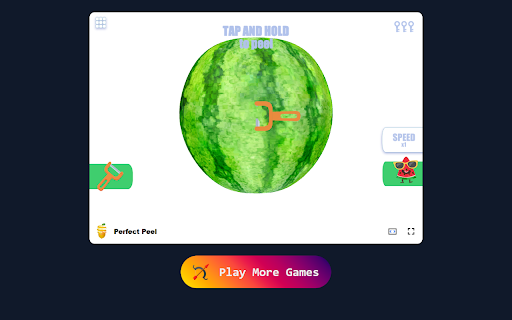 Perfect Peel Game - Relax and Peel Away Stress with Every Swipe!
