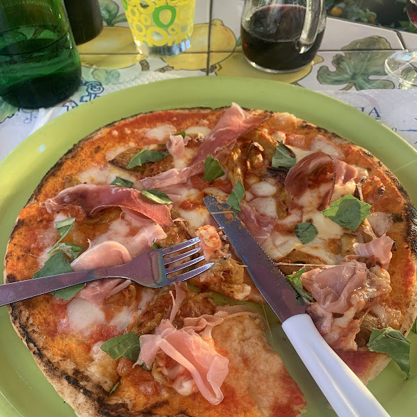 Gluten-Free Pizza at Pizzeria Da Luca