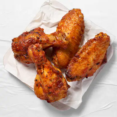 Spicy Baked Chicken Wings (4 Pcs)